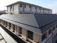金属屋面瓦施工案例01